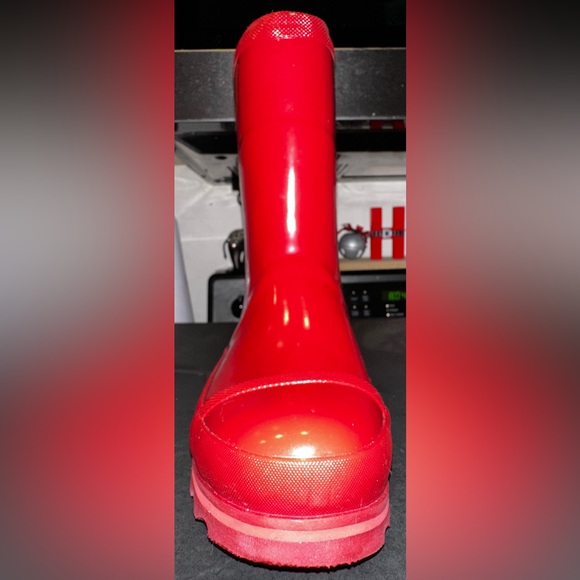 Sorel Jane Short Gloss Rain Boots Red Dahlia Candy Apple Women’s Size 7 NIB - Picture 14 of 15